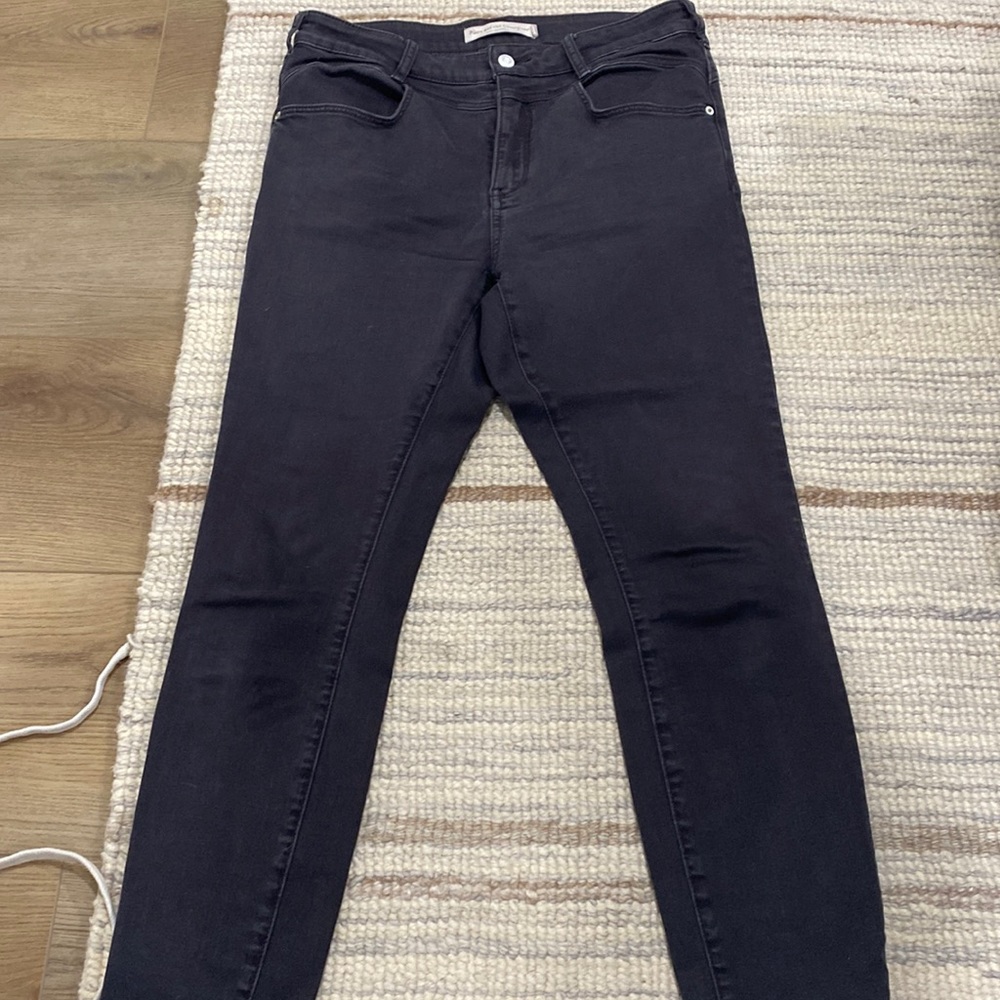 Pilcro Anthropologie black skinny jeans